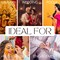 Indian Traditional Ear Chains for Women - Indian Jewellery for Earring Support Long Gold Tone Earring Chain Ear to Hair Chain Jewelry Faux Pearl Hair Accessory Bridal Jewelry for Wedding
